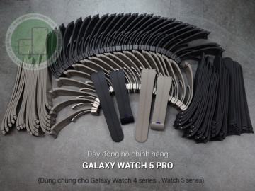 Dây cao su ZIN Galaxy Watch 5 Pro chính hãng (20mm - Ngàm cong)